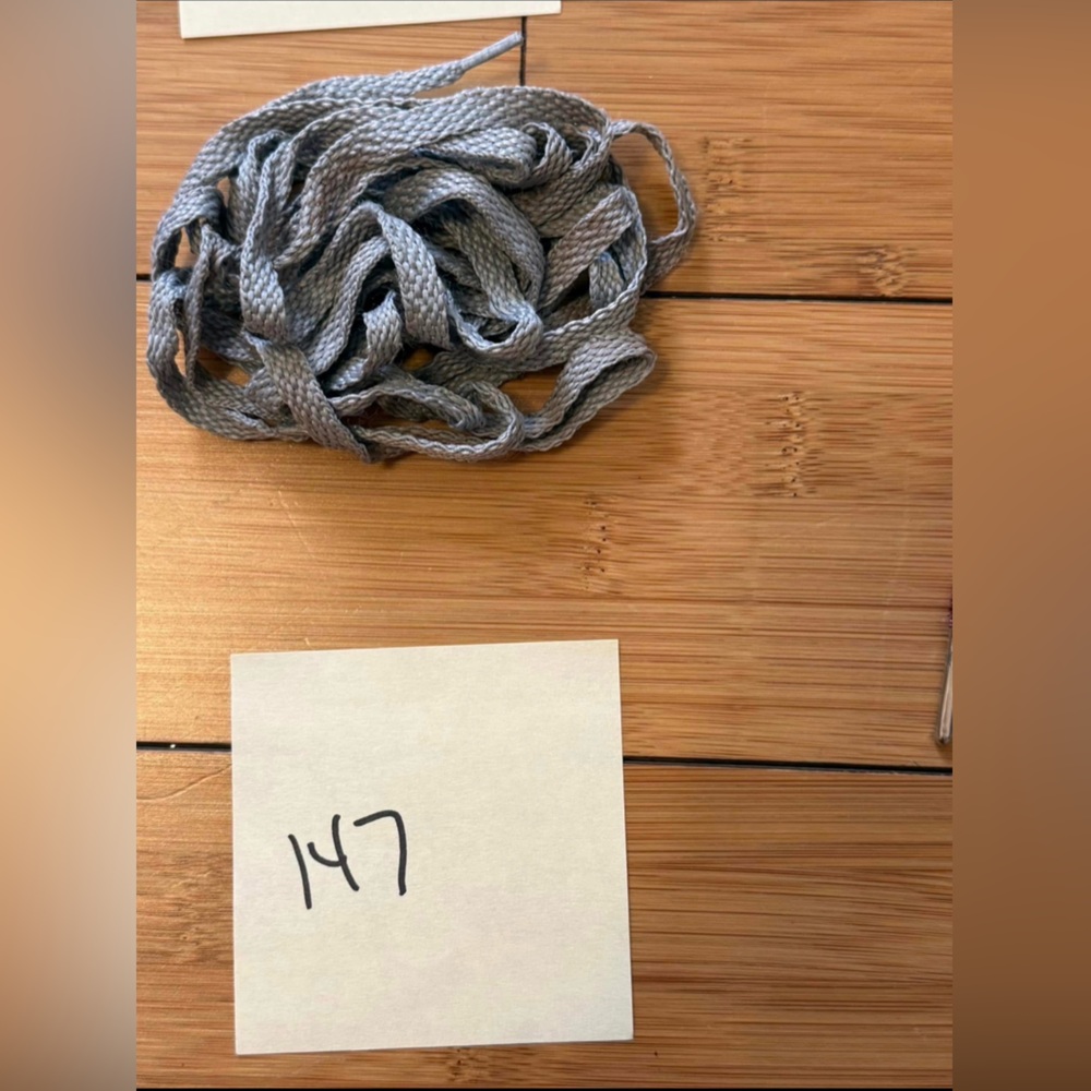 Genuine Golden Goose Gray 147 cm laces for sale vintage